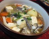 リメイク★三平汁【あんかけ煮込みうどん】作り方5写真