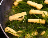 切り昆布の油揚げ炒め（お弁当用常備菜）作り方2写真