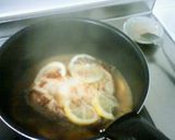 鶏肉レモン焼き煮作り方4写真