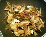 鶏ごぼうなのに洋風サラダ作り方7写真