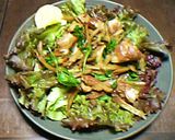 鶏ごぼうなのに洋風サラダ作り方8写真