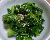 簡単(*^m^*)菜の花の辛子和え!作り方4写真