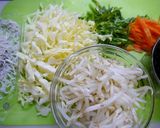 節約！残り物野菜のしらす昆布炒め作り方1写真