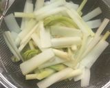 うどのきんぴら&うどの酢味噌和え作り方5写真