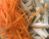 うどのきんぴら&うどの酢味噌和え作り方4写真