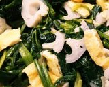 簡単♪ほうれん草と蓮根のこんぶ茶ソテー作り方4写真