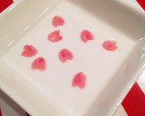 お弁当用たらこパスタで桜の木作り方7写真