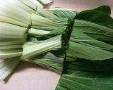 簡単！もやしと厚揚げ チンゲン菜の煮物！作り方1写真