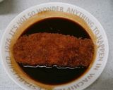 シャキシャキ野菜のソースカツ丼作り方9写真