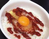 今日の朝ご飯～ご飯と卵とチーズのやつ～作り方1写真