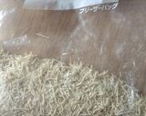 離乳食後期☆サンマとそーめんのおやき♪作り方1写真