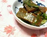 大葉の消費に♡大葉味噌♡こんにゃくソテー作り方4写真