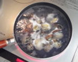 アサリの酒蒸し風スープ作り方1写真