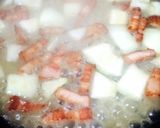 生クリームなし！炭焼き風カルボナーラ！！作り方5写真
