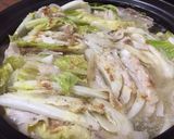 塩糀で白菜と豚肉のミルフィーユ鍋作り方4写真