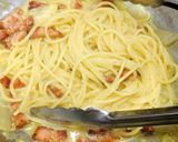 生クリームなし！炭焼き風カルボナーラ！！作り方7写真