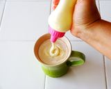 【ふりふりクリーム】ウインナコーヒー作り方6写真