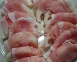 薄切り豚ロース肉と蓮根のてりたま♥簡単✴作り方3写真