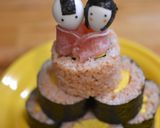 オムライスロールのひな壇寿司作り方23写真