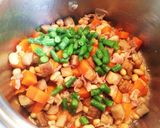 照りコロで美味しい♡*豚肉と大豆の煮物作り方6写真