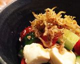カリカリが美味しい♡*豆腐とじゃこサラダ作り方4写真