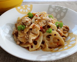 れんこんと豚肉の簡単オイスターソース炒め作り方5写真