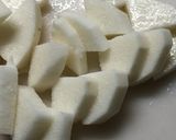 山芋のお味噌汁作り方2写真