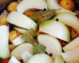 野菜ごろごろミルクシチュー作り方3写真