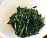 ほうれん草の胡麻和え作り方5写真