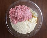 ヘルシー☆節約☆おからメンチカツ作り方1写真