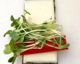 カニカマかいわれチーズの海苔巻き☆作り方4写真