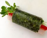 カニカマかいわれチーズの海苔巻き☆作り方6写真