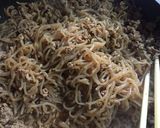 豚ミンチと糸コンニャクの豆板醤炒め作り方3写真