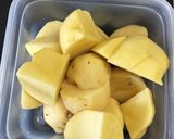 アスパラと新玉ねぎの肉じゃが作り方1写真