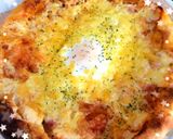 簡単★耳までチーズ♡とろとろ〜卵ピザ作り方11写真