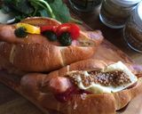 お好みパンでホットドック作り方4写真