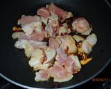 鶏肉と長ネギのペペロンチーノ作り方6写真