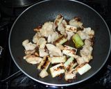 鶏肉と長ネギのペペロンチーノ作り方7写真