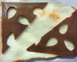 水切りYGのココナッツ生チョコトースト作り方5写真
