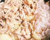 煮込むほど旨い！豚バラごぼう丼作り方4写真