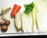 ☆イタリアン風☆白菜と香味野菜のソテー作り方1写真