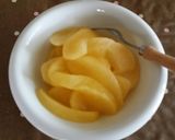 リンゴの甘煮一個分作り方5写真