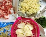 豚肉と切り干し大根のマヨポン炒め作り方1写真