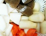 茸たっぷり里山風田舎豚汁作り方2写真