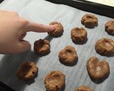 洗い物無し！材料4つの簡単チョコクッキー作り方10写真