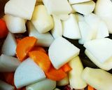 茸たっぷり里山風田舎豚汁作り方5写真