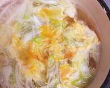 ◎5分でもう1品！ほわほわたまごスープ◎作り方4写真