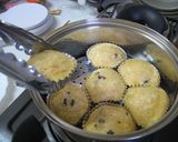 ホットケーキミックスで人参蒸しパン作り方7写真