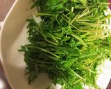 しゃけと水菜の豆乳パスタ作り方2写真