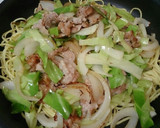 定番！シャキシャキ野菜のソース焼きそば作り方6写真